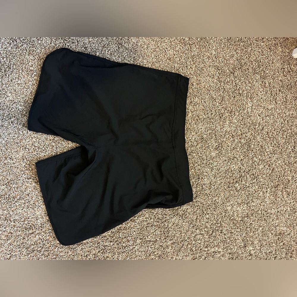 Alphalete‎ Swim Men's Size L Board Shorts Black 7” Inseam Gym Beach Workout - Picture 5 of 5